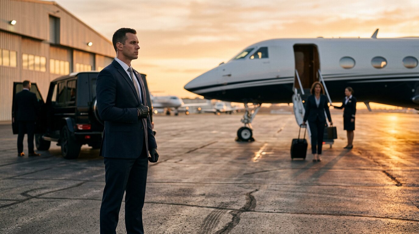 Executive protection agent